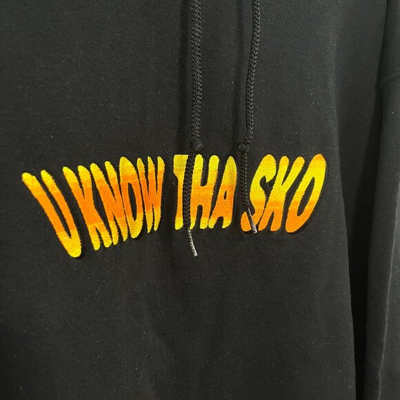 Plz Make it Ruins Lil Sko "U KNOW THA SKO HOODIE" XL Vegyn - Picture 2 of 5